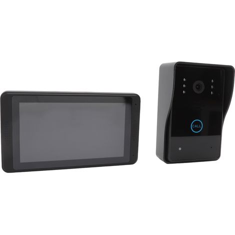 Intelligente Video-Türsprechanlage mit Nachtsichtkamera für mehr Sicherheit zu Hause (100–240 V, EU-Stecker) (1/5)