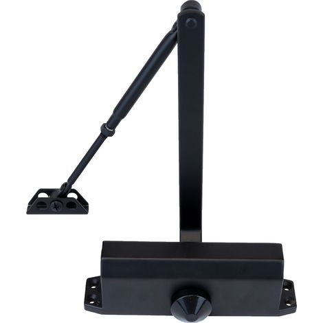 Poignées de porte en aluminium noir - par pièce (jusqu'à 65 kg)