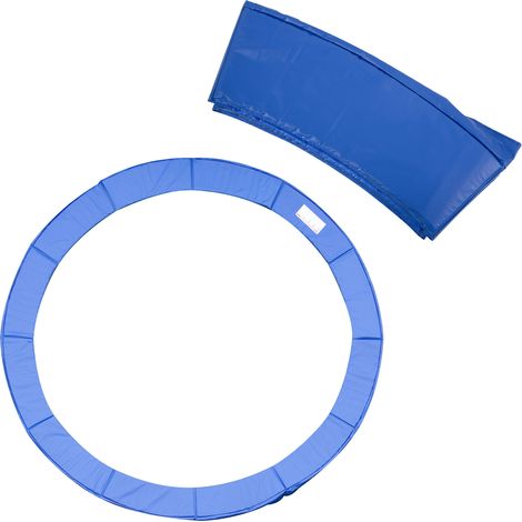 12ft Trampoline Pad- Φ366cm Trampoline Accessories Surround Pad Thick Foam Pads Padding Replacement Spare- Blue (1/5)
