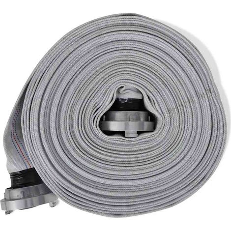 vidaXL Manguera plana contra incendios 30 m con acoplamientos C-Storz (1/2)