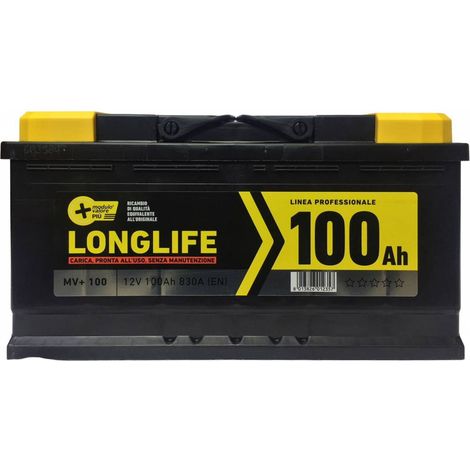BATTERIA AUTO MV+100-810A