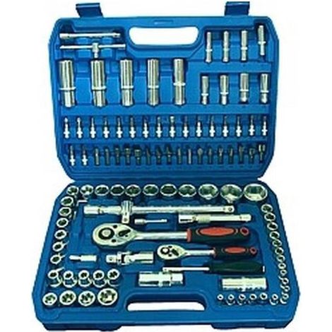 Clés à Douille 108 - 1/2'' et 1/4'' - Acier au Chrome Vanadium - Outils Pratiques et Durables - Beast