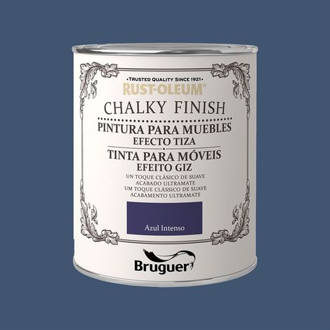 Peinture Crayeuse Bleu Intense Fini Mat Ultra-tendance Pour Meubles - Bruguer