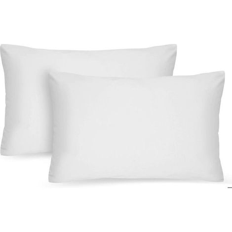 Pillowcases 50 x 80 cm, 2-piece set, brushed microfiber pillowcases, soft brushed sofa/bed pillowcases, with concealed zipper, (1/5)