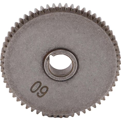 Engrenage de remplacement T60 pour Mini tour MX-210 WM-210 8x16 220x400 220x600 220x750, Machine de découpe de métal 60 dents (1/5)