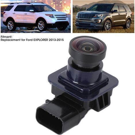 Telecamera posteriore di retromarcia EB5Z --19G490 - Strumento di localizzazione per assistenza al parcheggio impermeabile IP68, in sostituzione del sensore di parcheggio per Ford Explorer 2013-2015 (1/5)