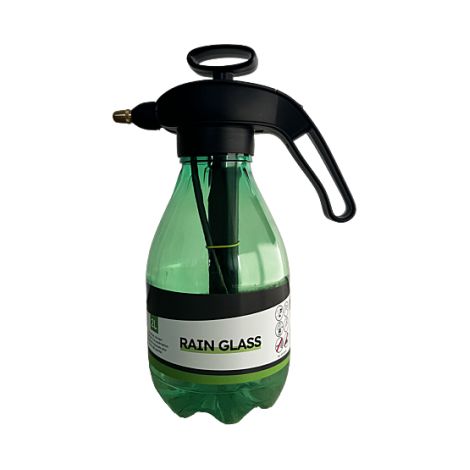 Aspersor rain rain glass 2l capacidad 2 litros