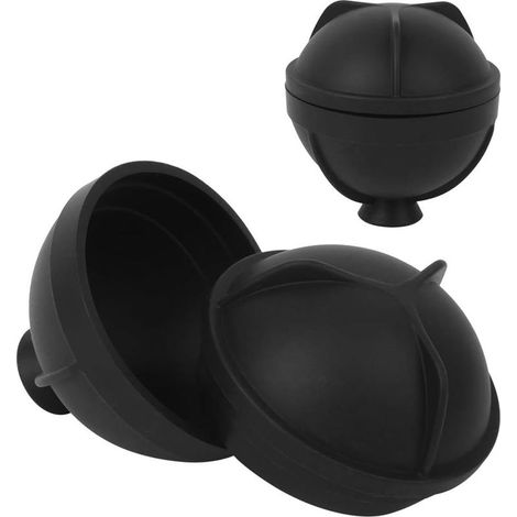Machine à Boules de Glace, Bac Glaçons Rond en Silicone pour Cocktails (1/5)