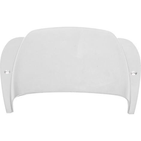 Protection de Sillet de Guitare, Capot de Chevalet avec Fixation Vis - Accessoire pour Guitare Acoustique, Métal Argenté (1/5)