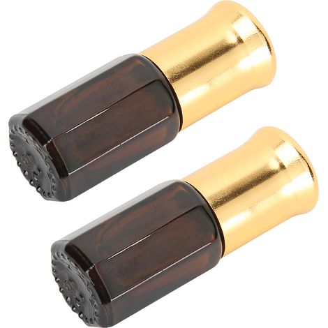 2 flacons d'huile fluide à indice de réfraction de 3 ml chacun, indice de réfraction de 1,300 à 1,800, pour réfractomètres de gemmes (1/5)