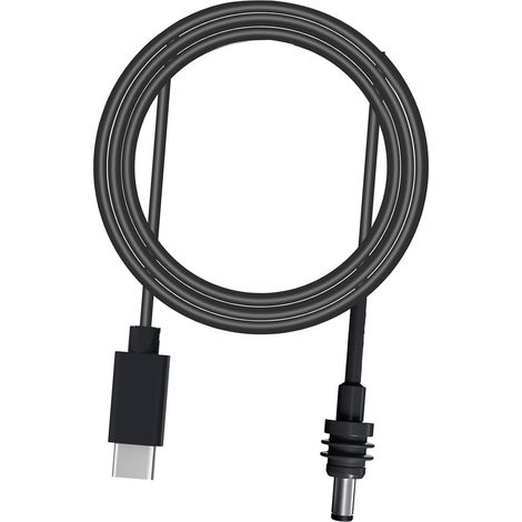 Câble d'alimentation USB C vers DC 5M 16,4FT pour mini antenne parabolique, cordon de charge 100W Type C vers connecteur étanche, compatible PD 65W+ (1/5)