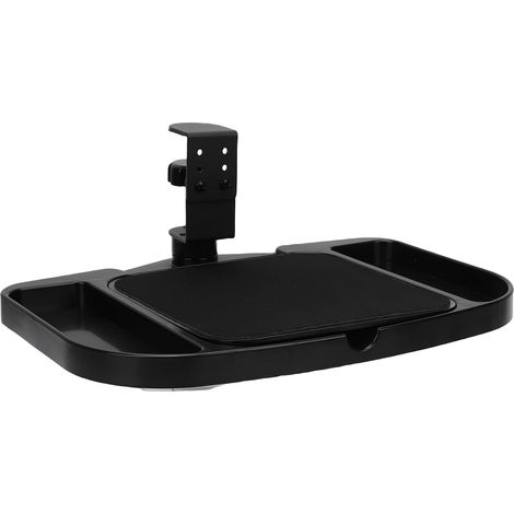 Pince Réglable sur la Plate-Forme de Souris  Plateau de Bureau Ergonomique en Métal pour Bureau à Domicile, Fixation d'extension Rotative (1/5)
