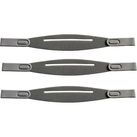 Lot de 3 sangles de rechange pour harnais de tête à bords fermés (1/5)