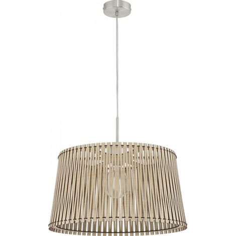 Eglo SENDERO Lámpara Colgante Natural 45 cm Iluminación Interior