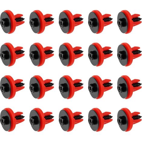 Store 40 Vis Et écrous pour Cache sous Moteur de Voiture Références 1449533 Et 1019377 Compatible avec Ford Fiesta (1/5)