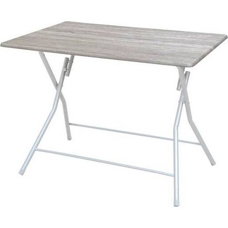 TAVOLO PIEGHEVOLE BINGO 120X80XH75CM ROV GRIGIO