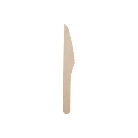 Couteaux TOPSELLER, bois, 16,5 cm, couleur : 50 pièces.