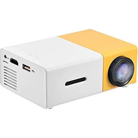 MINKUROW Mini Proiettore Yg300 Pro Proiettore Led Proiettore Cinematografico Portatile Supporto 1080p Regalo Per Bambini Compatibile Con Smartphone/Ps4/Firestick (1/5)