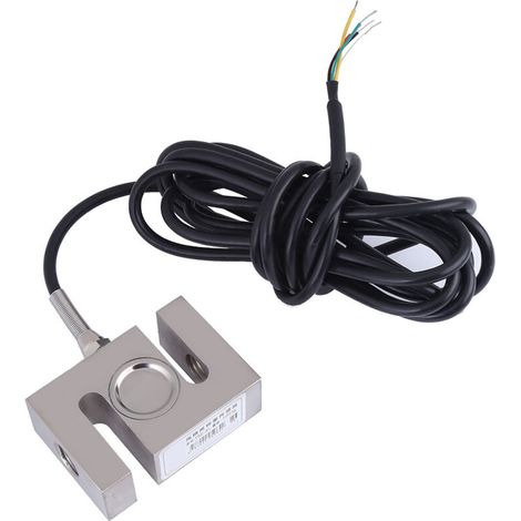 Weighting Sensor, 1000 Kg S Type IP67 Precision Metal Load Cell Weight Sensor with 11.15 Feet Cable Length. (1/5)