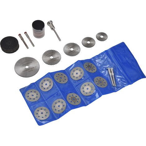 Ensemble de 60 mini lames de carrousel pour le travail du bois (1/5)