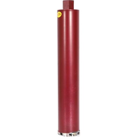 Broca de diamante de 63-112 mm y 450 mm para hormigón armado Broca de diamante M22 con segmento Premium Turbo Speed para perforación de núcleo (76 mm) (1/5)