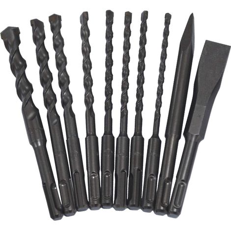 MAKITA D-44971 LOT DE 10 FORETS ET BURINS SDS