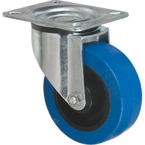 rueda giratoria Caujolle d125 capacidad 150 kg