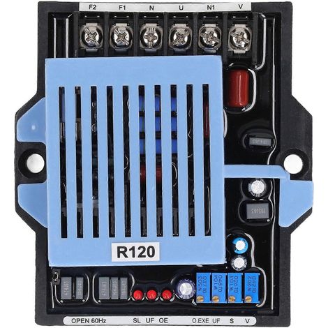 Régulateur de tension automatique, sans balais, affichage LED, boîtier ABS, protection contre les sous-vitesses, carte AVR pour G