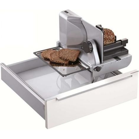 Ritter-trancheuse construit AES 62 SR argent métallique - Trancheuse pour l'installation dans des tiroirs standard à partir de 45 cm de largeur armoire - 65W