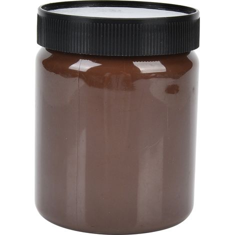 Pigment propylène à couleur stable et résistant à l'eau, conditionné en flacon de 300 ml (terre d'ombre brûlée). (1/5)