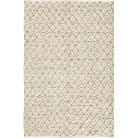 Teppich Chander weiß-natur 160x230