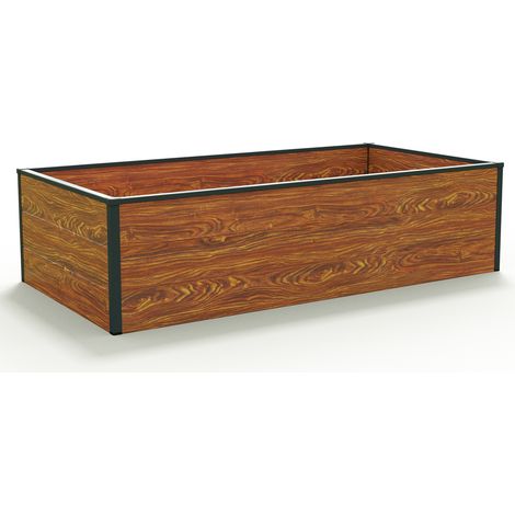 150 x 77 x 39 cm Hochbeet HALFSIZE, Holzoptik (1/2)