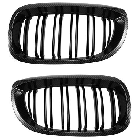 1 pair of air intake grilles suitable for BMW 3 Series E46 2-door version (1/4)