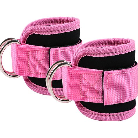 paire de sangles de cheville pour machine à câble, sangles de cheville pour coups de pied arrière, bandes de résistance pour cheville, sangles de ch (1/5)