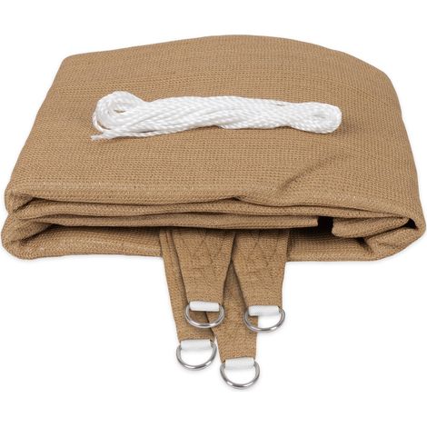 Karat – Voile d'ombrage respirant 3 x 5 m – Polyester 160 g/m² – Protection UV 90% – Installation facile avec œillets renforcés (1/5)