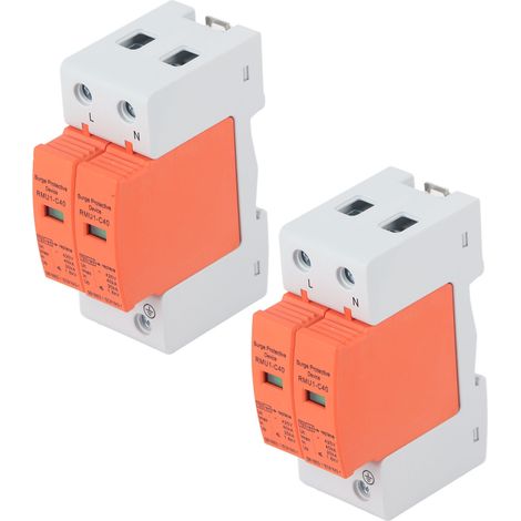 Parafoudre domestique 2 pôles 420 V, disjoncteur RMU1-C40