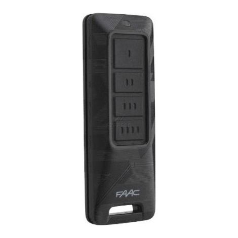 Telecomando FAAC XT4 FDS 433-868 SLH LR nero (787018)