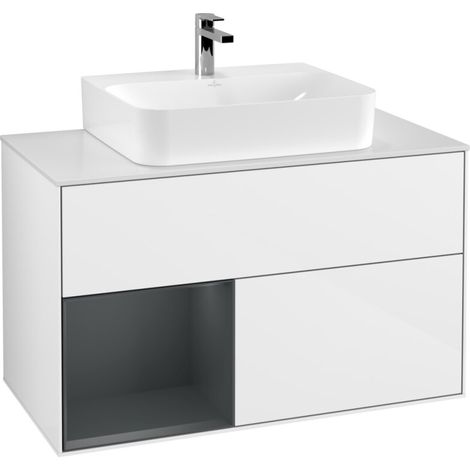 Villeroy & Boch G111HGGF Meuble sous lavabo Finion G11 (1/2)