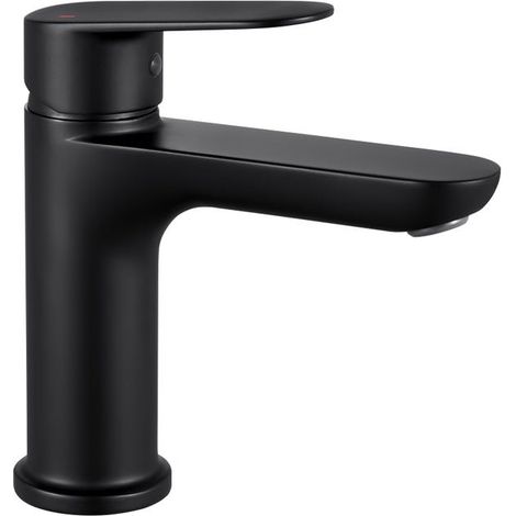 Mitigeur de Lavabo Robinet de lavabo et vasque Robinet de lavabo économie d'eau Robinet Noir de salle de bain