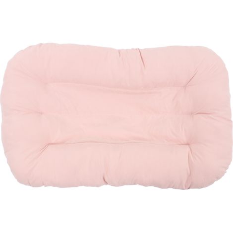 Chaise longue pour bébé en forme d'utérus biomimétique, nettoyage détachable, en coton doux, couffin pour nourrissons, rose (1/5)