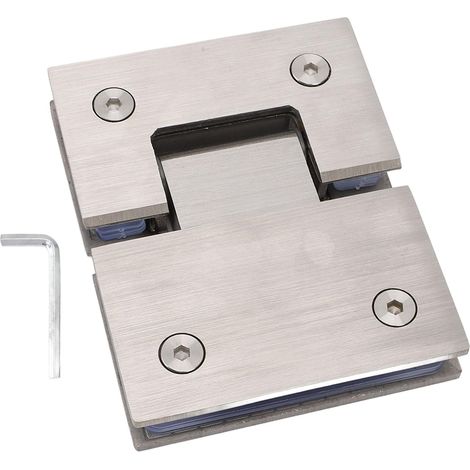 de porte de douche sans cadre en acier inoxydable robuste (1/5)