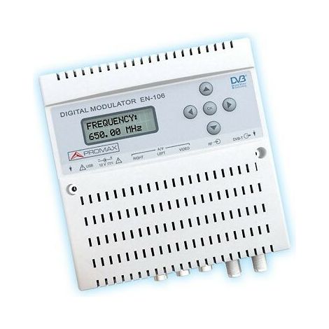 Modulateur COFDM SD - PROMAX - EN-106 - TNT - USB - Noir (1/3)