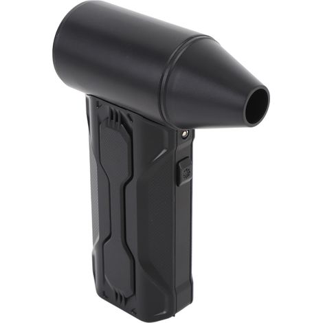 Souffleur d'air comprimé à 3 vitesses (160 000 tr/min) avec lumière LED, rechargeable et sans fil, pour le nettoyage des claviers d'ordinateurs et de voitures. (1/5)