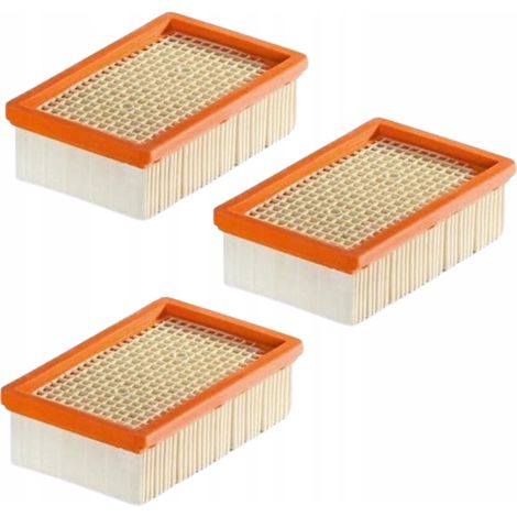 Set di 3 filtri premium per aspirapolvere Karcher WD4 WD5 WD6, codice 2.863-005.0 (1/5)