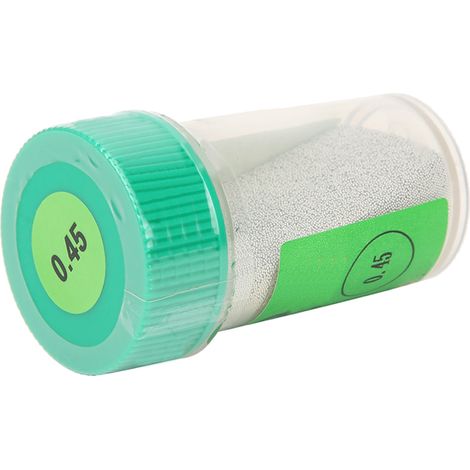 Billes de soudure sans plomb en étain, 25 W, pour le soudage et le reballage de circuits imprimés, 0,45 mm