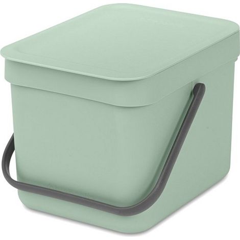 Mülleimer 6 l Jadegrün - Sort & Go - Brabantia (1/3)