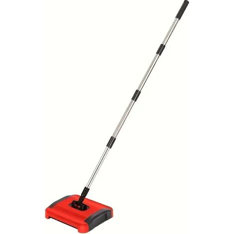 Aspirateur pour tapis, appareil de nettoyage non électrique, polyvalent et idéal pour tous types de tapis. (1/5)