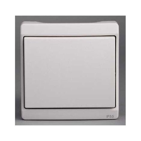 Schneider ENN39121 Mureva - Two-way switch - White - Flush-mount - IP44 IK08