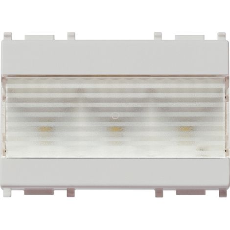 Lampada emergenza LED 3M 120-230V Vimar plana silver 14384.SL