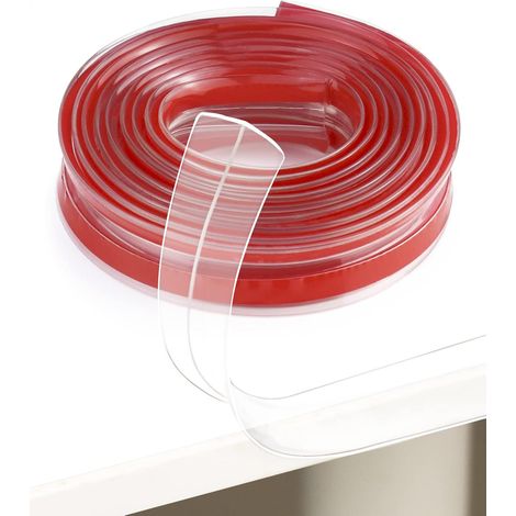 Protection de bord silicone, protection angle de table, protection coin de table pour armoires, tables, tiroirs, 15 mm  15 mm de large, 2 m de long (1/5)